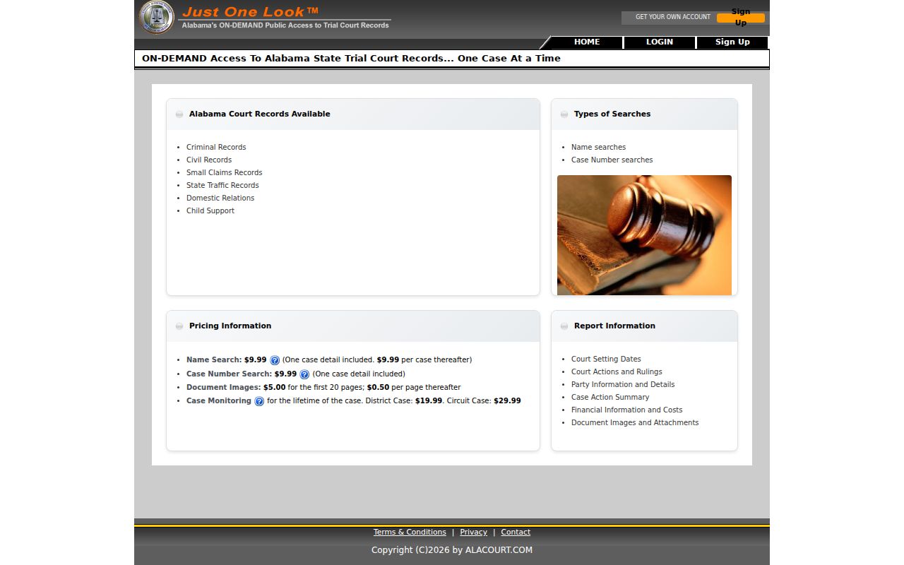 Baldwin County residents directory court name search